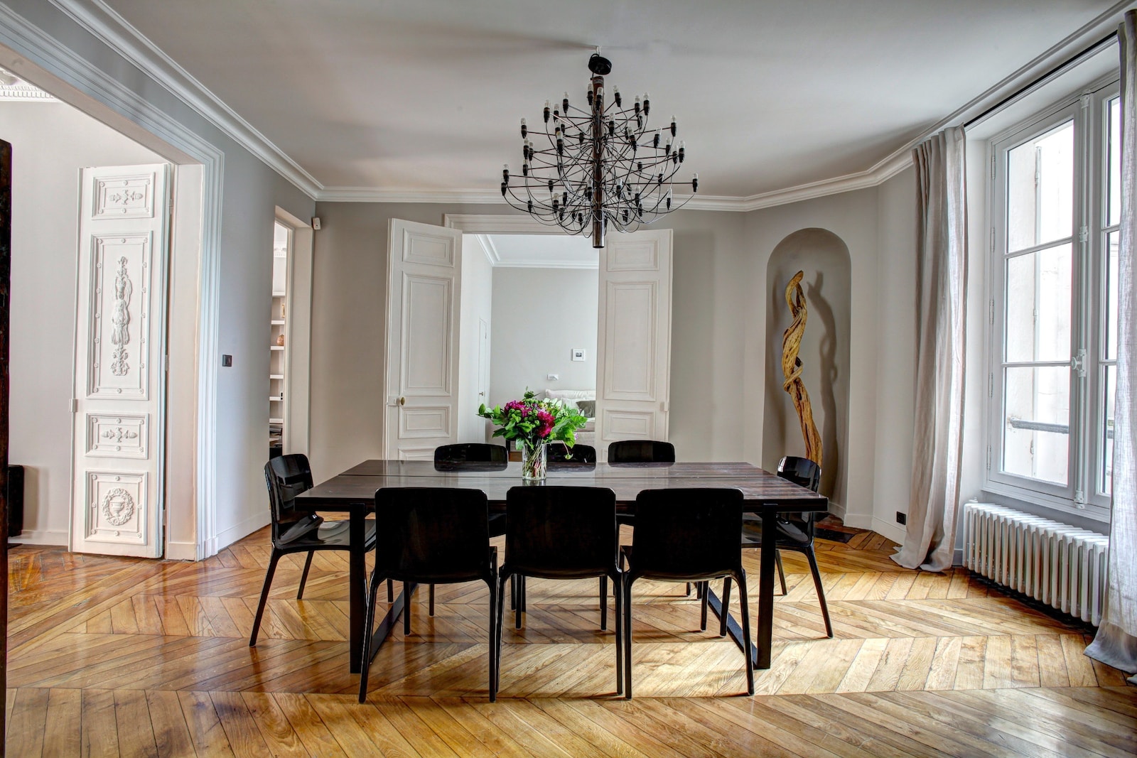 dining room and chairs