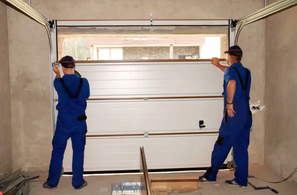 install a garage door